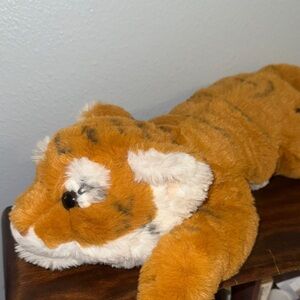 FAO Schwarz Adapt A Pet Plush Stuffed Tiger Toy 17”